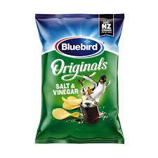 Bluebird Originals Salt & Vinegar Chips 150g - Thirsty Liquor Tauranga