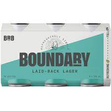 BRB Boundary Road Laid-Back Lager 6 Pack 330ml Cans - Thirsty Liquor Tauranga