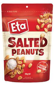 Eta Salted Peanuts 200g - Thirsty Liquor Tauranga