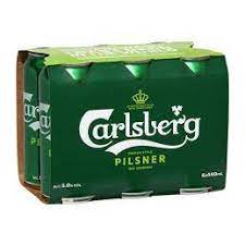 Carlsberg Pilsner 6 Pack 440ml Cans - Thirsty Liquor Tauranga