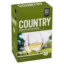 Country Medium White Cask 3 Litres - Thirsty Liquor Tauranga