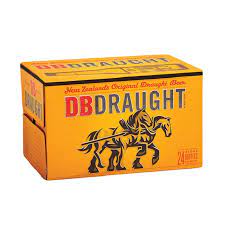 DB Draught 4% 24 Pack 330ml Bottles - Thirsty Liquor Tauranga