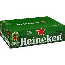 Heineken Lager 5% 24 Pack 330ml Cans - Thirsty Liquor Tauranga