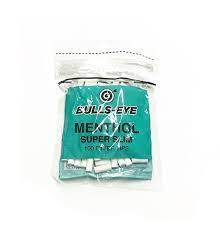 Bulls Eye Ultra Menthol Slim Filters 100 Pack - Thirsty Liquor Tauranga