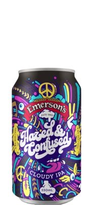 Emersons Hazed & Confused IPA 6 Pack 330ml Cans - Thirsty Liquor Tauranga