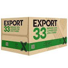 Export 33 24 Pack 330ml Bottles - Thirsty Liquor Tauranga