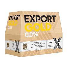 Export Gold ALCOHOL FREE 0% 12 Pack 330ml Bottles - Thirsty Liquor Tauranga