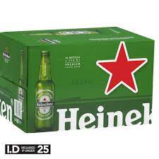 Heineken Lager 5% 24 Pack 330ml Bottles - Thirsty Liquor Tauranga