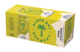 Byron Bay Pina Colada 4.6% 10 Pack 330ml Cans - Thirsty Liquor Tauranga