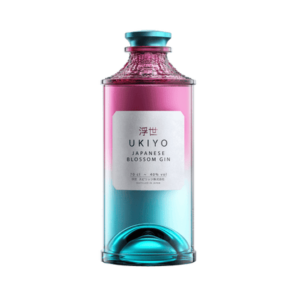 Ukiyo Japanese Blossom Gin 700ml - Thirsty Liquor Tauranga