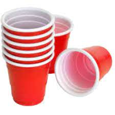 Kiwipong Red Mini Shot Cups 12 Pack 60ml - Thirsty Liquor Tauranga