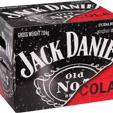Jack Daniels Cola 4.8% 12 Pack 330ml Bottles - Thirsty Liquor Tauranga