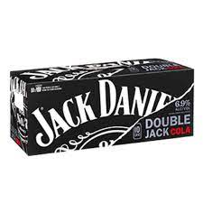 Jack Daniels Double Jack 10 Pack 250ml Cans - Thirsty Liquor Tauranga