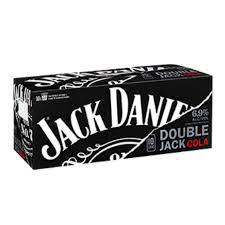 Jack Daniels Double Jack 10 Pack 330ml Cans - Thirsty Liquor Tauranga