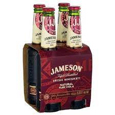Jameson Natural Raw Cola 4 Pack 333ml Bottles - Thirsty Liquor Tauranga