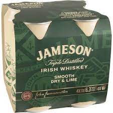 Jameson Smooth Dry 4 Pack 330ml Cans - Thirsty Liquor Tauranga