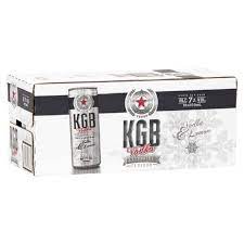 KGB Lemon Ice 7% 18 Pack 250ml Cans - Thirsty Liquor Tauranga