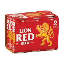 Lion Red 6 Pack 440ml Cans - Thirsty Liquor Tauranga