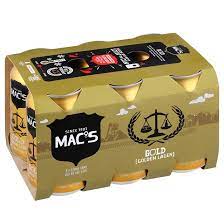 Mac's Gold 6 Pack 330ml Cans - Thirsty Liquor Tauranga