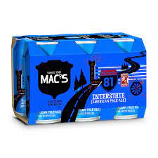 Mac's Interstate APA 5% 6 Pack 330ml Cans - Thirsty Liquor Tauranga