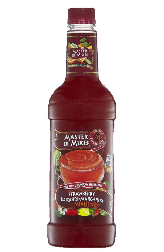 Master Of Mixes Strawberry Daiquiri/Margarita 1 Litre - Thirsty Liquor Tauranga
