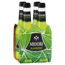 Midori Illusion 4.5% 4 Pack 275ml Bottles - Thirsty Liquor Tauranga