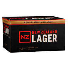 NZ Lager 5% 12 Pack 440ml Cans - Thirsty Liquor Tauranga