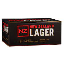 NZ Lager 5% 18 Pack 330ml Cans - Thirsty Liquor Tauranga