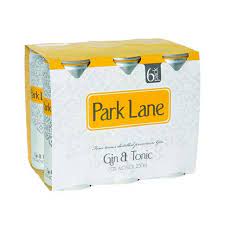 Park Lane Gin & Tonic 7% 6 Pack 250ml Cans - Thirsty Liquor Tauranga