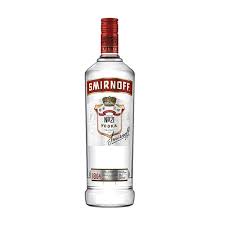 Smirnoff No. 21 Red Vodka 37% 1 Litre - Thirsty Liquor Tauranga