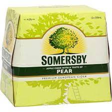 Somersby Pear Cider 4.5% 12 Pack 330ml Bottles - Thirsty Liquor Tauranga