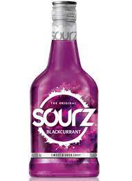 Sourz Blackcurrant Schnapps 700ml - Thirsty Liquor Tauranga