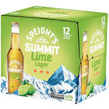 Speights Summit Lime Lager 12 Pack 330ml Bottles - Thirsty Liquor Tauranga