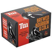 Tui Bourbon & Cola 7% 12 Pack 250ml Cans - Thirsty Liquor Tauranga