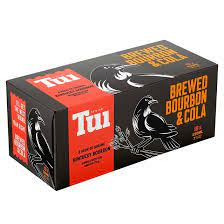 Tui Bourbon & Cola 7% 18 Pack 250ml Cans - Thirsty Liquor Tauranga