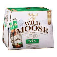 Wild Moose Canadian Whisky & Dry 5% 12 Pack 330ml Bottles - Thirsty Liquor Tauranga